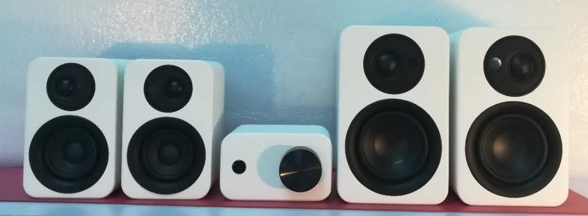 アクティブスピーカー-5インチステレオBluetoothスタジオモニタースピーカー