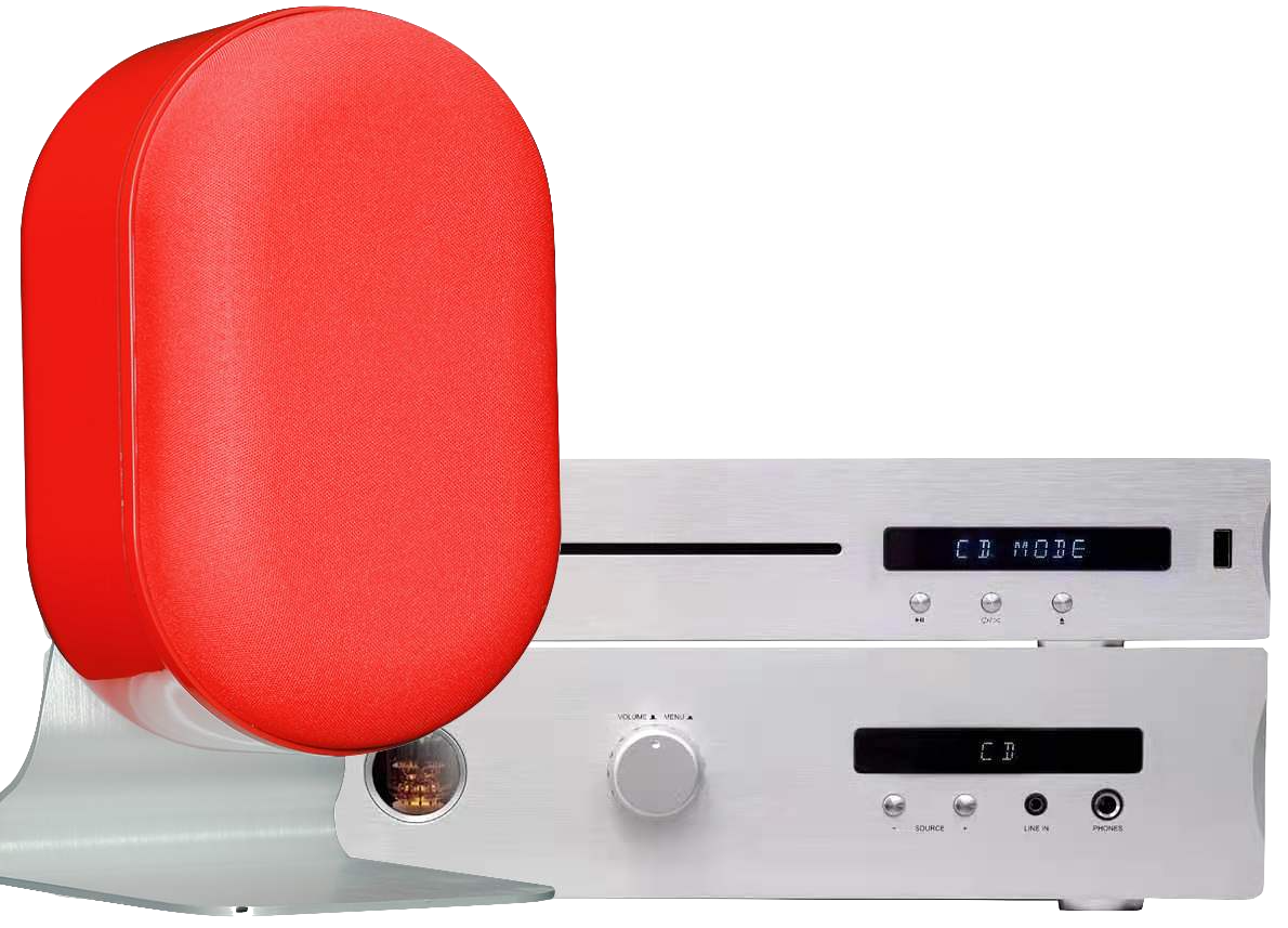 HIFIスピーカー-430HIFIシステムCDプレーヤーステレオアンプ