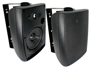 4インチの屋内スピーカーと5.25インチの屋外スピーカー、6.5インチの屋外スピーカー