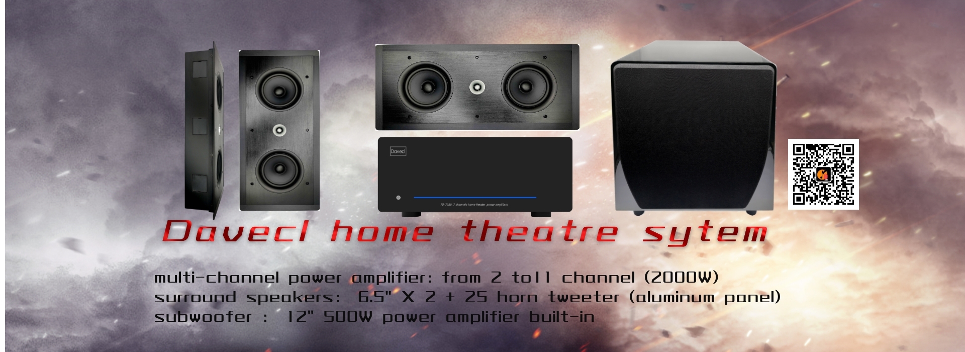 Davecl Home Theatre System Hifi