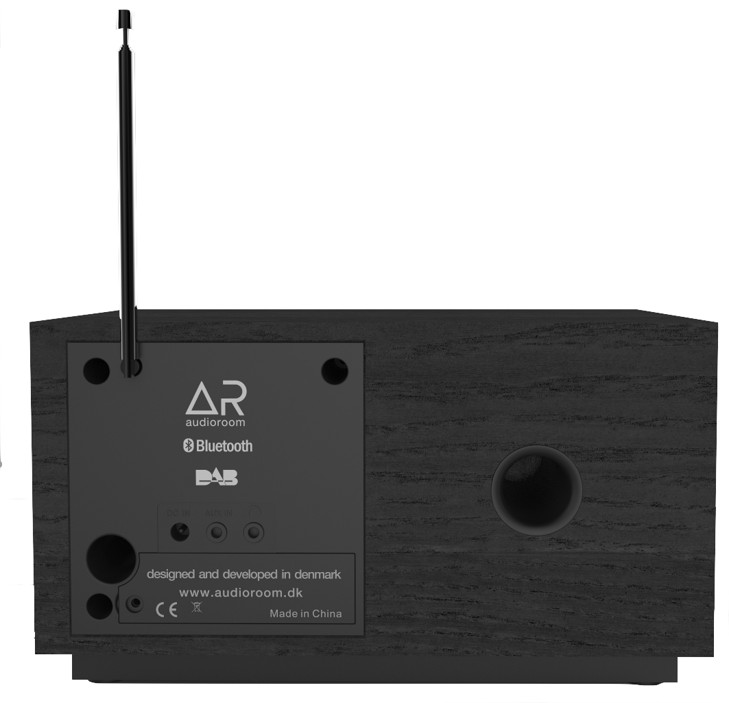 DAB +用のAACライセンスを備えた3インチスピーカー付きDABラジオ