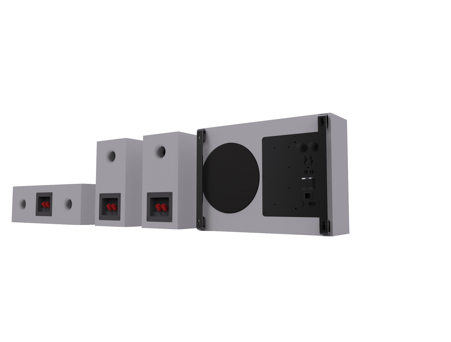 HIFIスピーカー-高光沢ペイントスピーカー